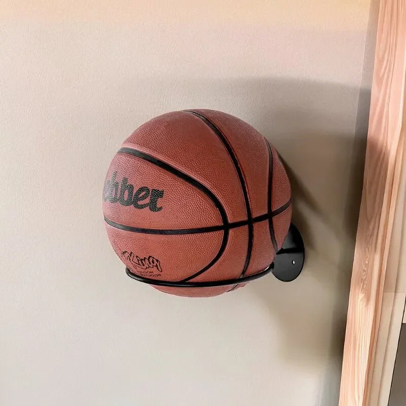Wall Mounted Sports Ball Storage Rack – Iron Frame Holder Ball Storage Rack Nixie
