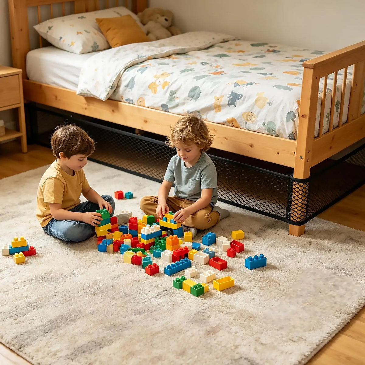 Cuttable Under Sofa & Bed Blocker – Pet & Toy Barrier