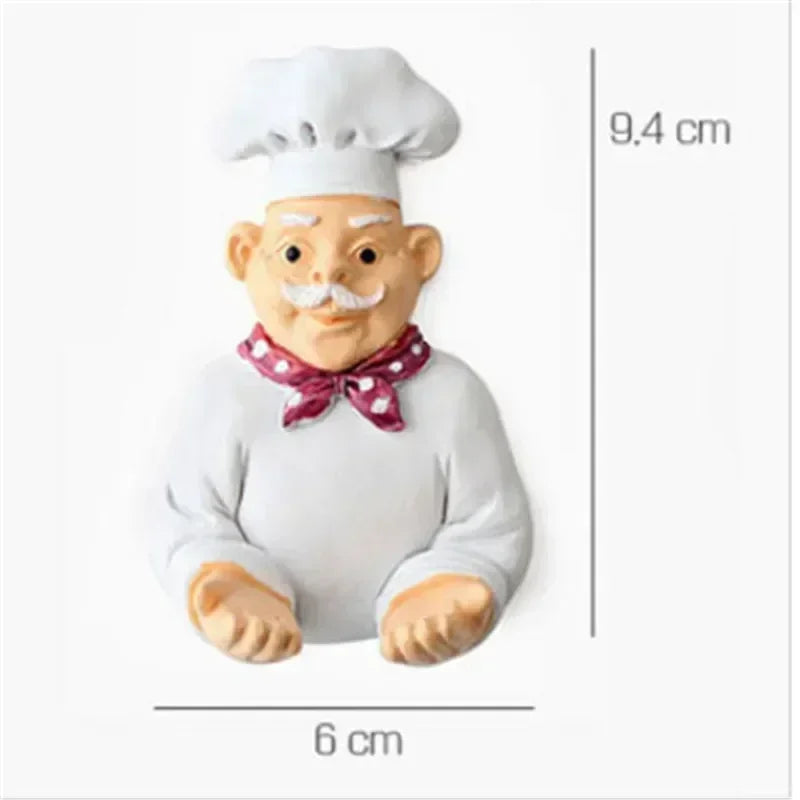 Cute Cartoon Resin Hook – Kitchen Plug & Cable Holder