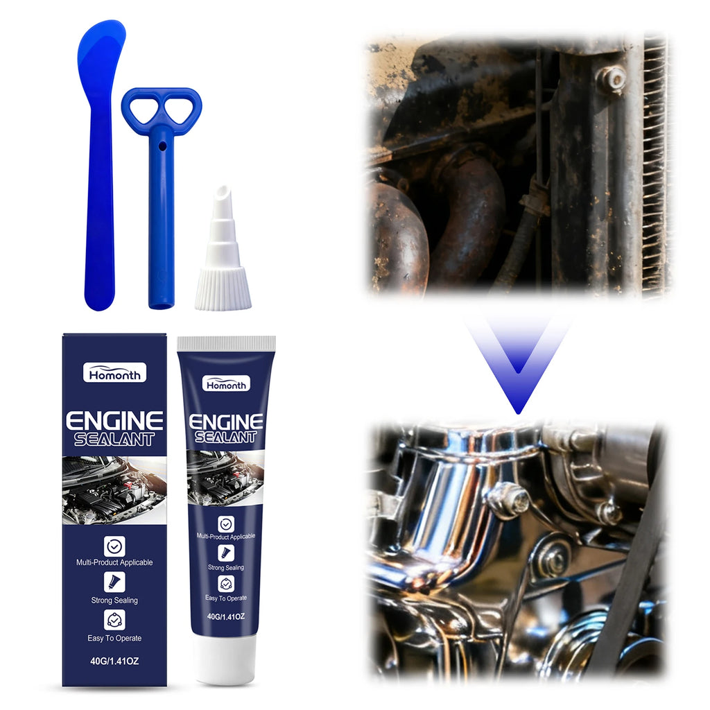 High Temp Engine Gasket Sealant – DIY Auto Repair Leak Sealer Engine Gasket Sealant Nixie