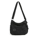 Women's Denim Crossbody Bag – Retro Vintage Small Shoulder Bag Crossbody Shoulder Bag Nixie BB-1469Black