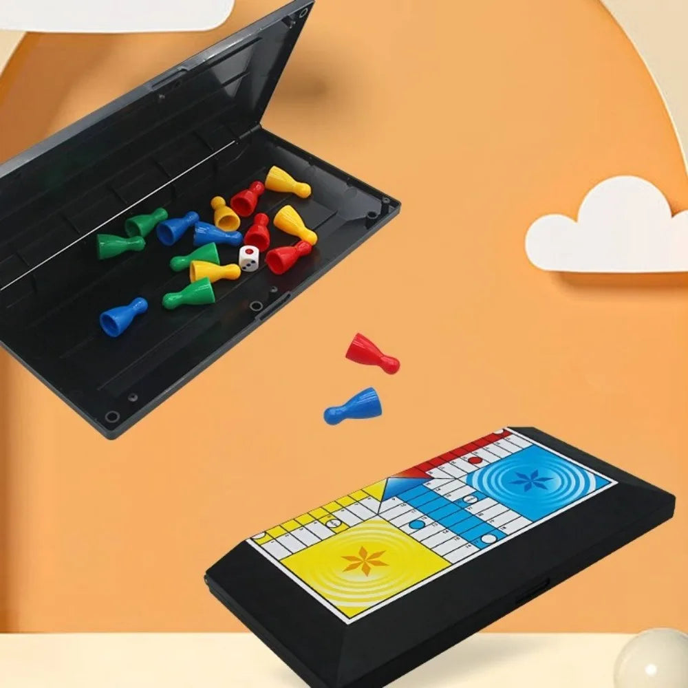 Foldable Ludo & Snake Board Game Set – Kids Family Toy Board Game Set Nixie