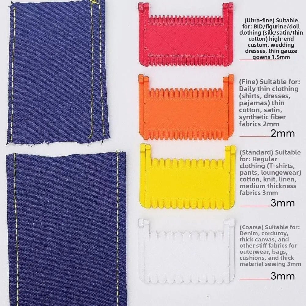 Clip-On Sewing Gauge | Quilting & Edge Stitch Guide Tool Sewing Guide Tool Nixie