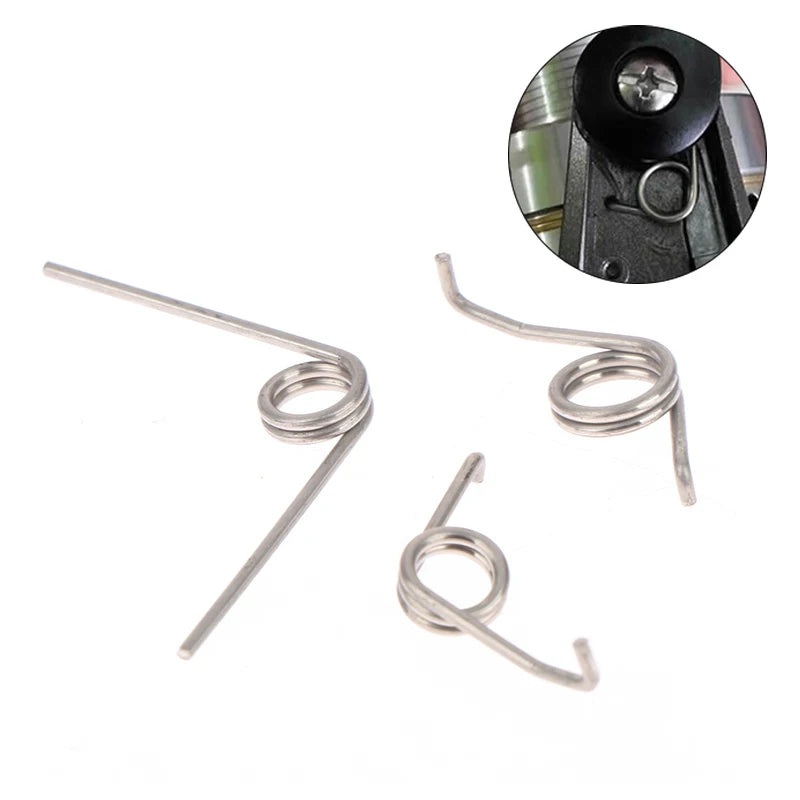 Stainless Steel Fishing Reel Torsion Spring – Drum Wheel Gear Fishing Reel Spring Nixie 304