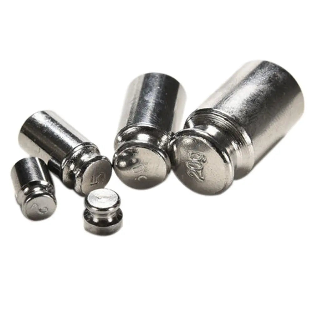 Calibration Weights Set 1g–100g | Chrome Scale Weight Kit Scale Calibration Weights Nixie