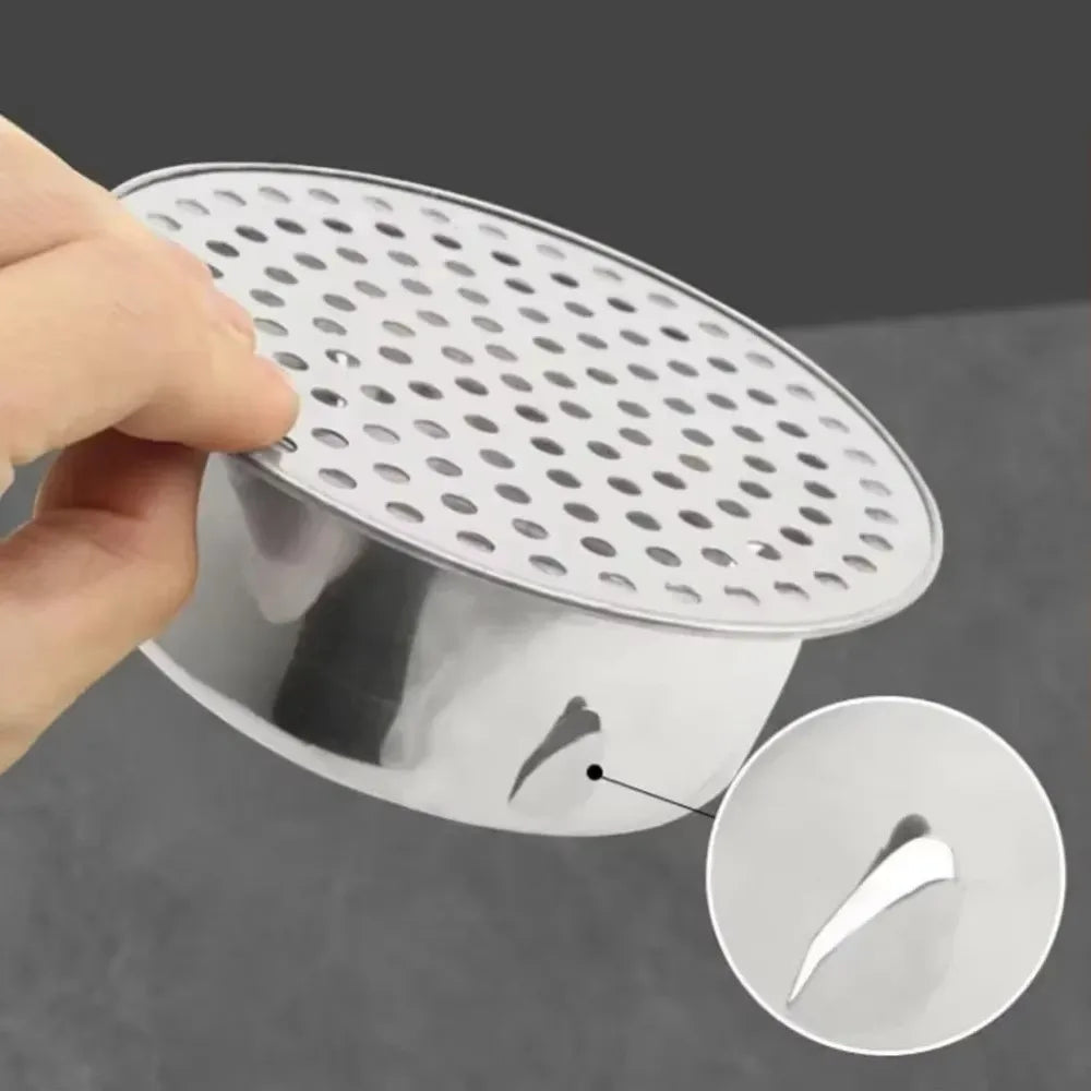 Round Hole Gutter Guard Net – 304 Stainless Steel Drain Filter Gutter Guard Filter Nixie