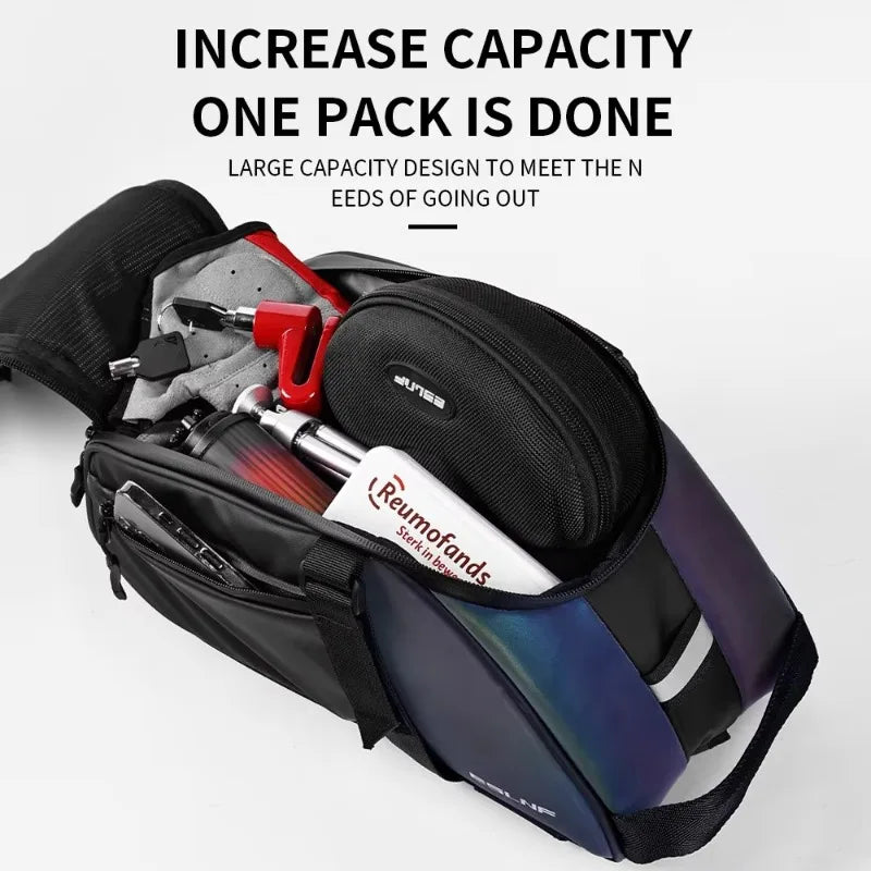 ESLNF Large Capacity Bike Rear Rack Bag – Rainproof Pannier Bicycle Pannier Bag Nixie