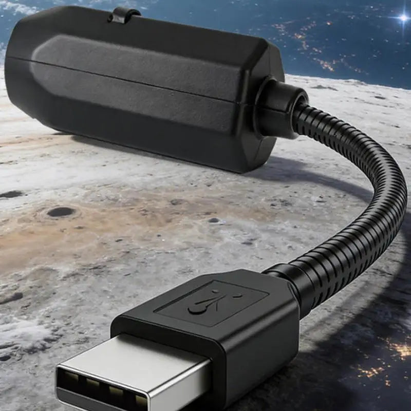 360° USB Moon Earth Projector Night Light | LED Starry Sky Lamp Projector Night Light Nixie