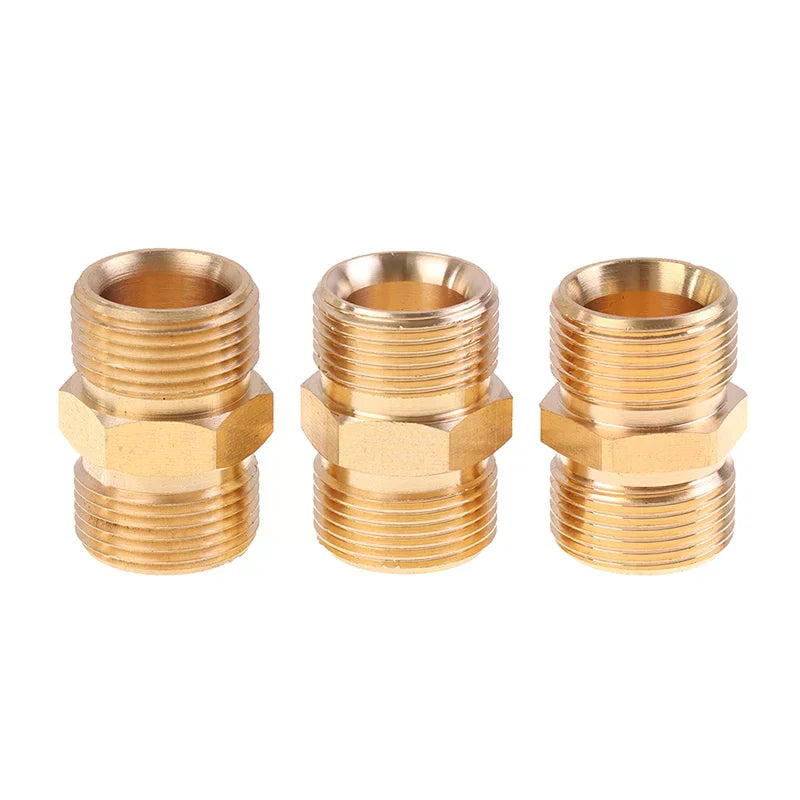 M22 Brass Hose Connector Adapter for Pressure Washers Hose Connector Adapter Nixie