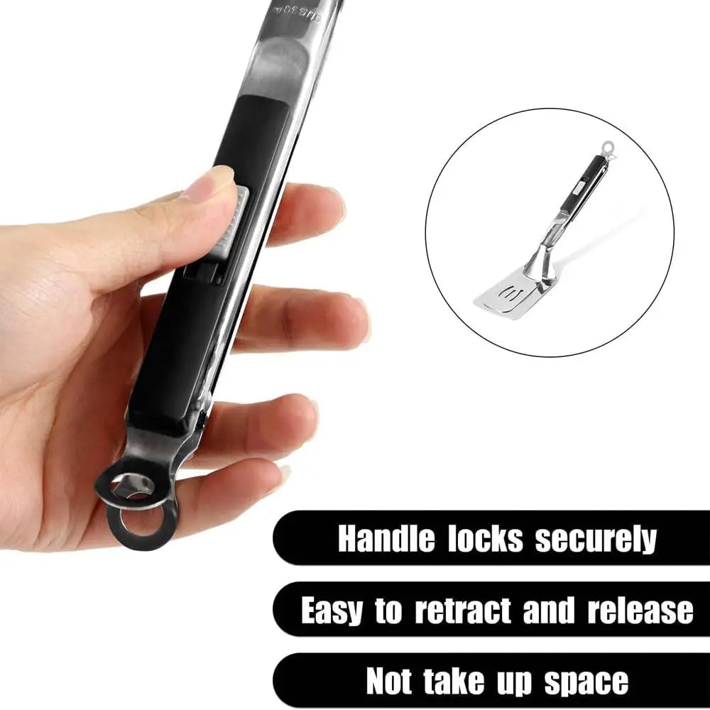 Stainless Steel Fish Spatula & Food Tongs – FEB.WIND Kitchen Cooking Tongs Nixie