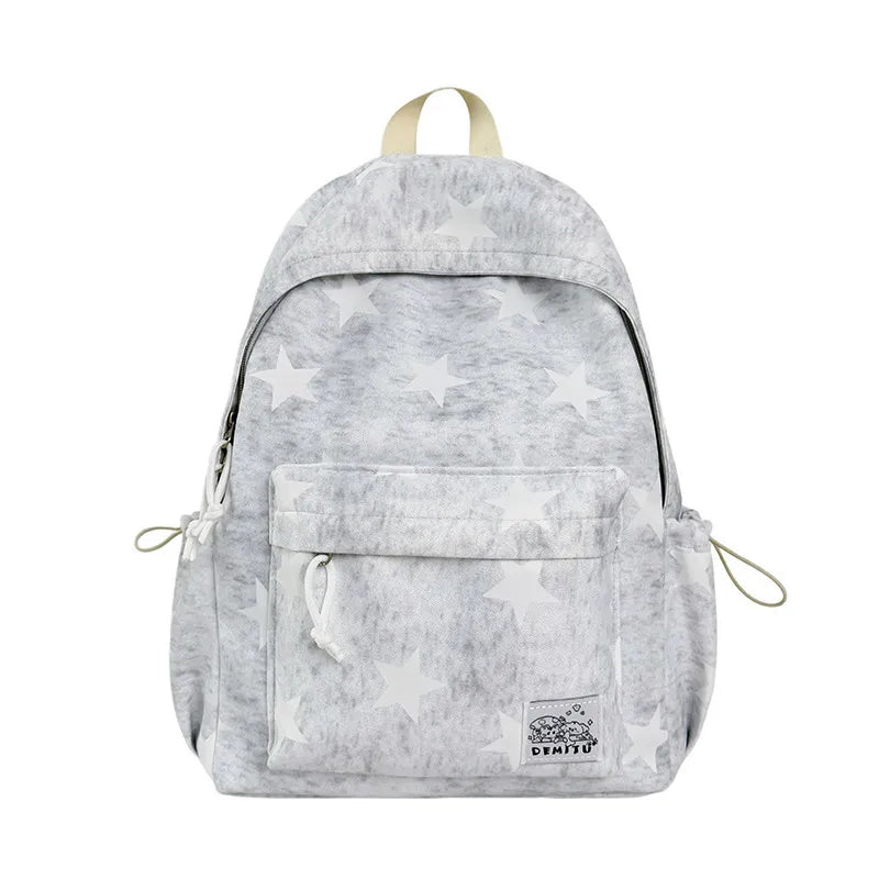 Korean Minimalist Starry Backpack – Lightweight School Bag School Backpack Nixie