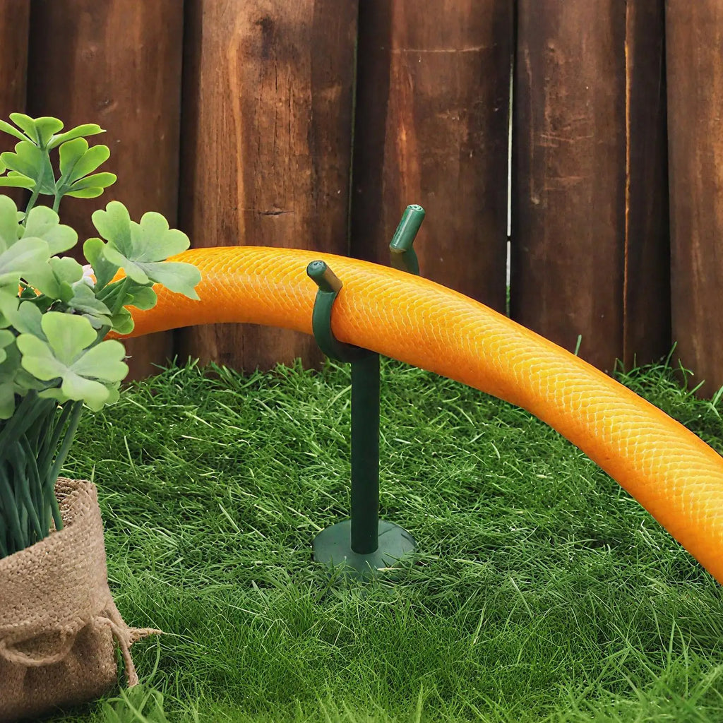 10pcs Garden Hose Guide Stakes – Kink-Free Hose Brackets