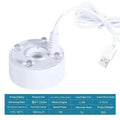 USB Ultrasonic Mist Maker Fogger with 4 LED Lights | Atomizer Ultrasonic Mist Maker Nixie A4