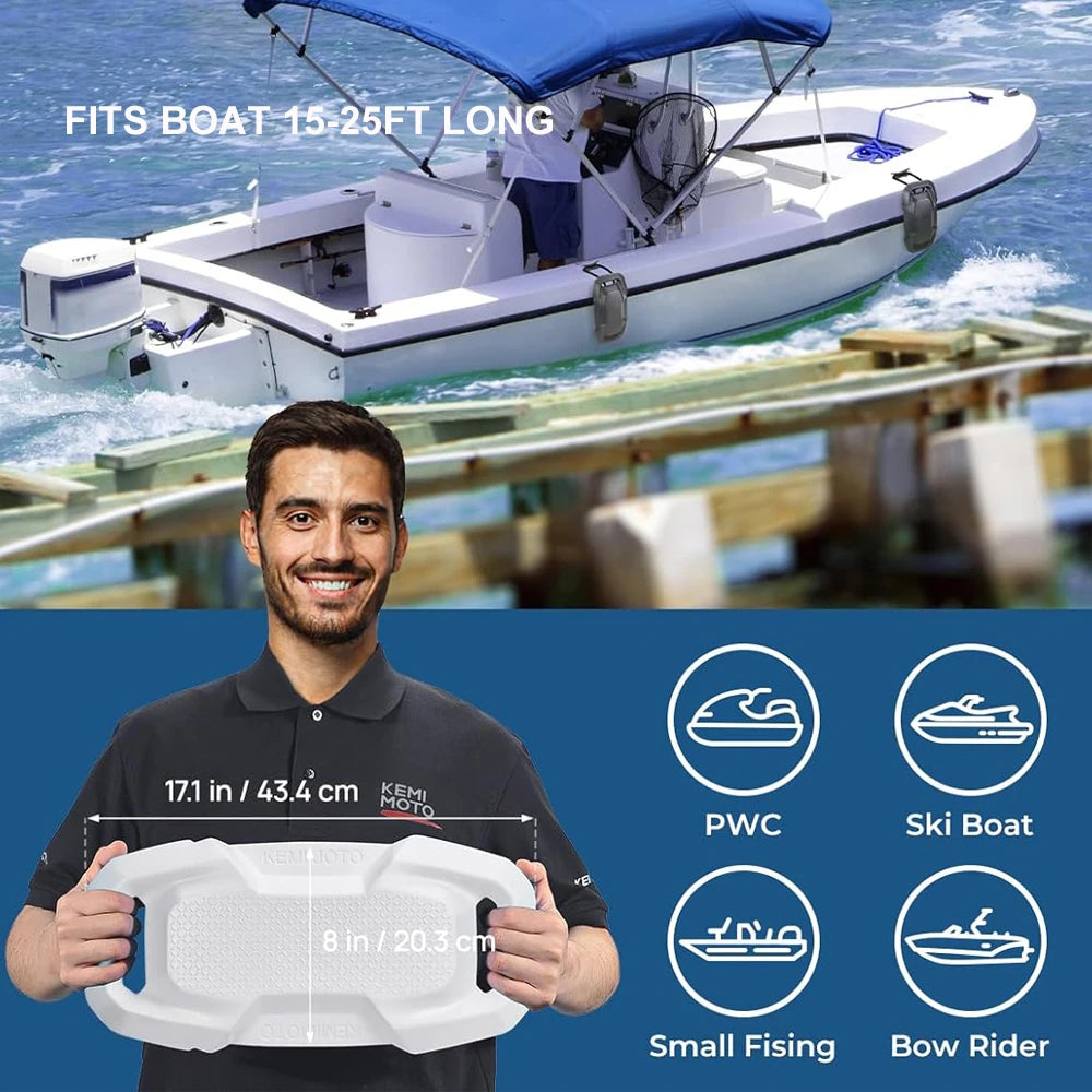 KEMITOUR Boat Fenders for Docking – Universal Marine Bumpers Marine Boat Fenders Nixie
