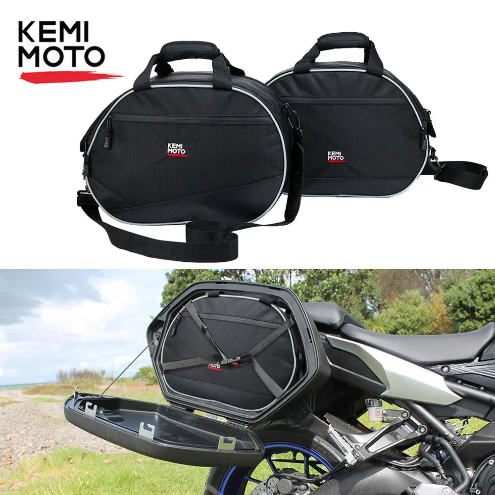 Motorcycle Saddlebag Pannier Liner Bags for Yamaha Tracer 900GT Motorcycle Saddlebags Nixie