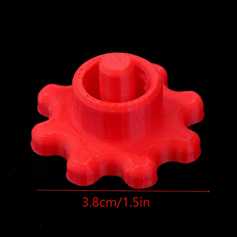 Silicone Tube Cover & Plastic Sealing Caps for Glue Bottles 4/5Pcs