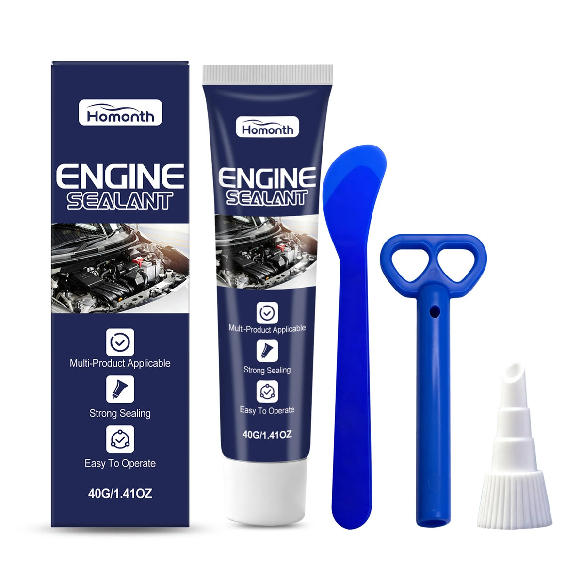 High Temp Engine Gasket Sealant – DIY Auto Repair Leak Sealer Engine Gasket Sealant Nixie as show