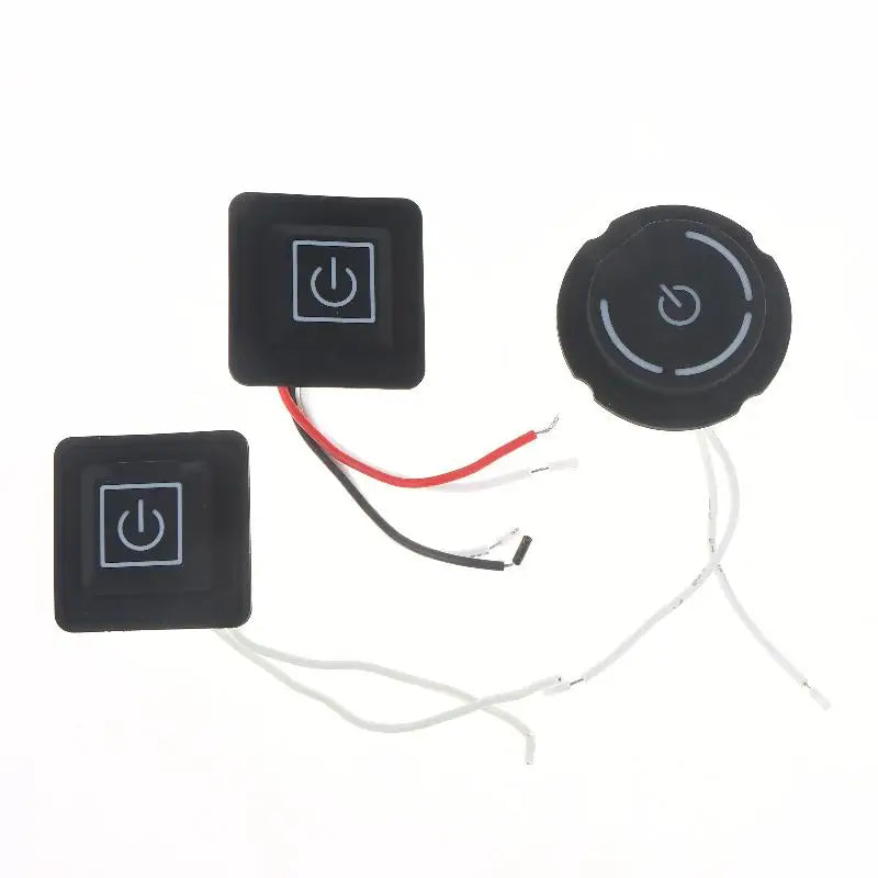 3-Speed Heated Vest Pants DIY Temperature Control Button Switch