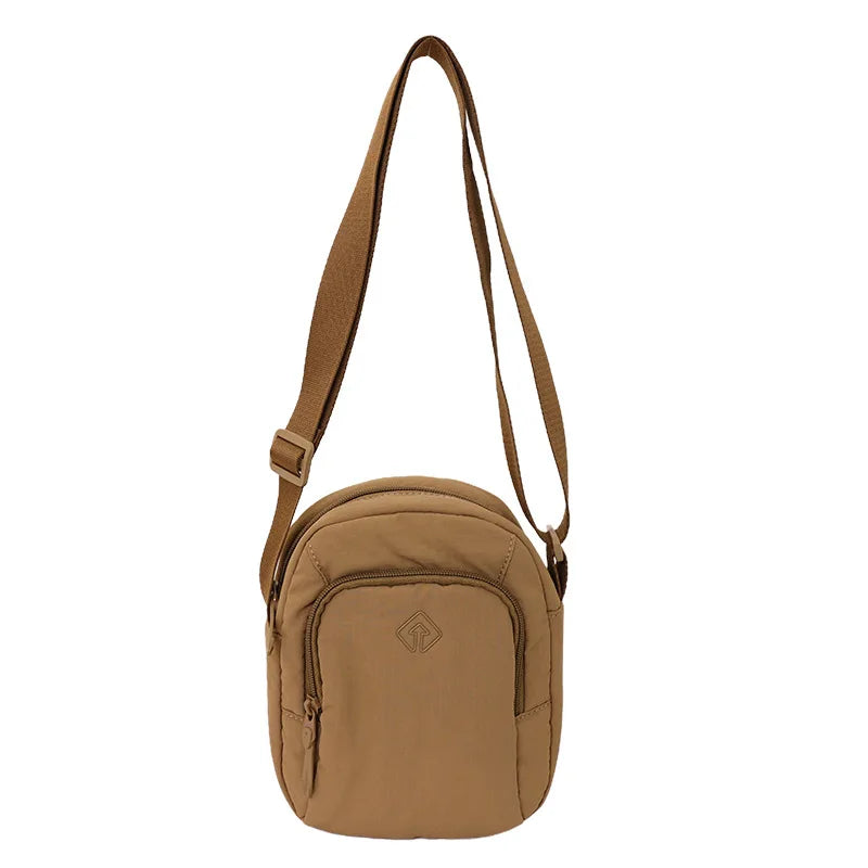 Canvas Crossbody Shoulder Bag – Women's Casual Commuter Backpack Crossbody Shoulder Bag Nixie Khaki