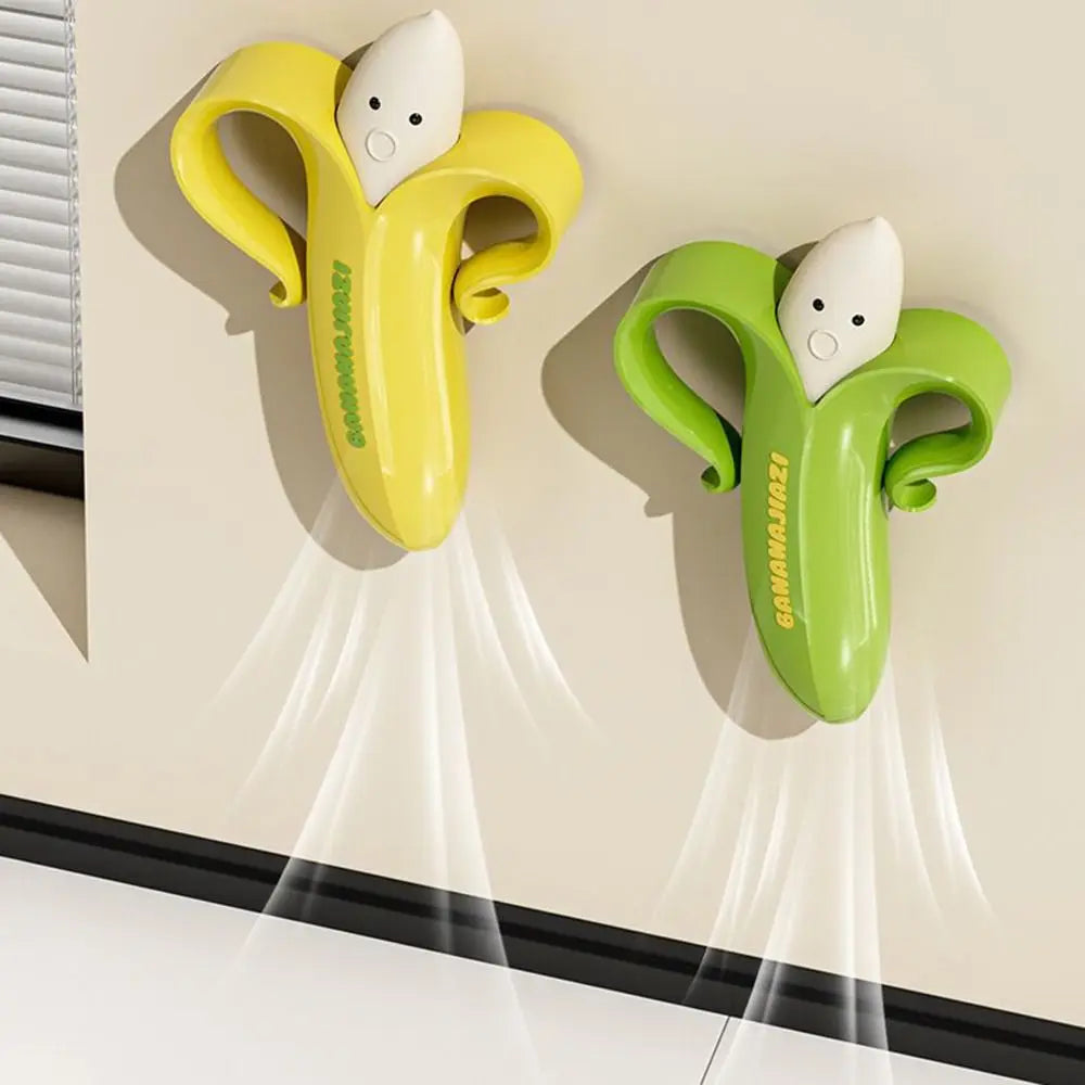 2-in-1 Banana Hair Cleaning Clip with Drainage Hole Bathroom Cleaning Clip Nixie