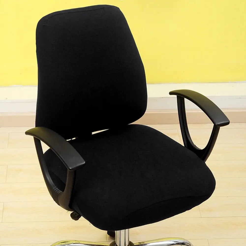 2-Pack Elastic Split Office Chair Cover – Stretch Slipcover Chair Slipcover Set Nixie