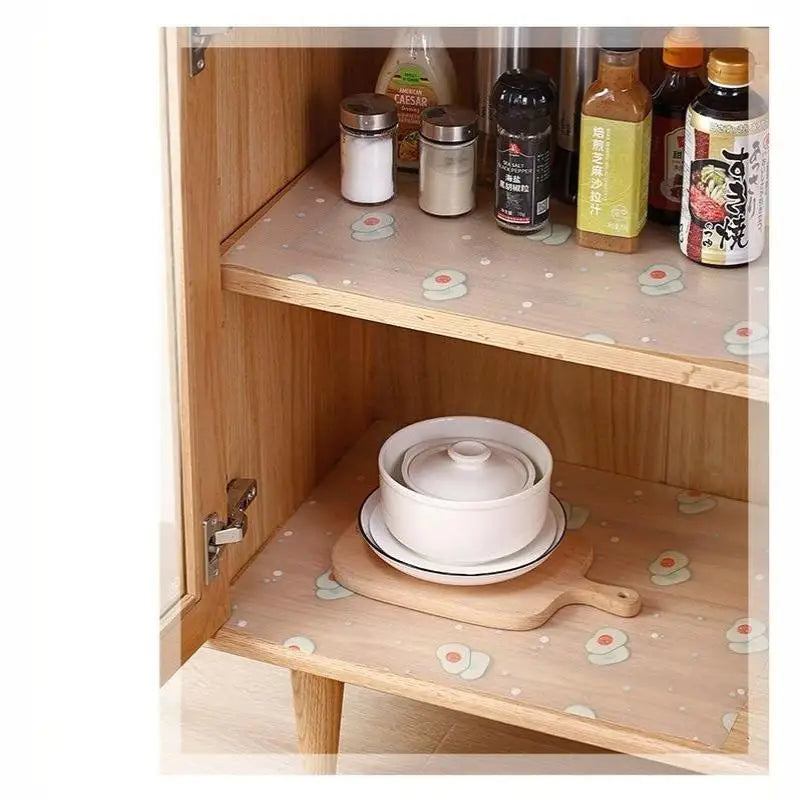 EVA Cabinet Liner Roll – Non-Slip Waterproof Drawer Shelf Mat Shelf & Drawer Liner Nixie