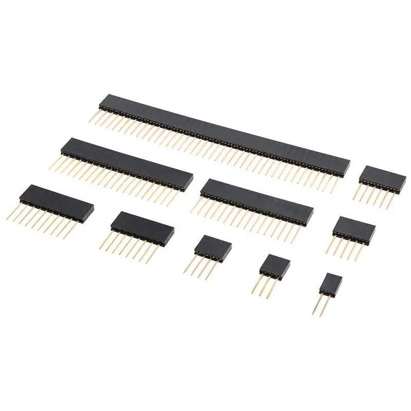10PCS 2.54mm Female Long Pin Headers 11mm PCB Connectors PCB Pin Header Nixie