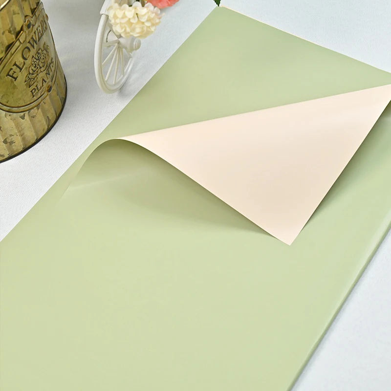 20Pcs Two-Sided Waterproof Flower Bouquet Wrapping Paper 58x58 Flower Wrapping Paper Nixie