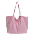 Large Capacity Korean-Style Casual Shoulder Tote Bag | Nixie Casual Shoulder Tote Nixie Pink