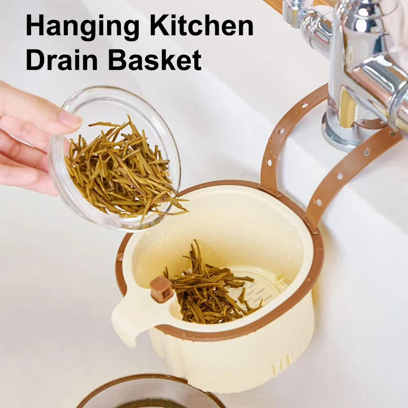 Hanging Kitchen Sink Drain Basket – Food Scrap Filter