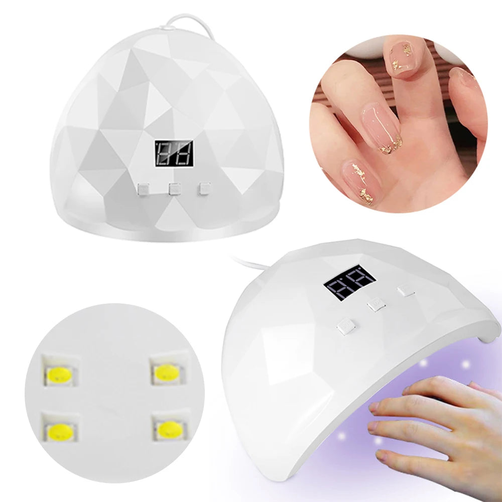 UV Gel Nail Curing Lamp – Home & Salon Nail Dryer UV Nail Curing Lamp Nixie