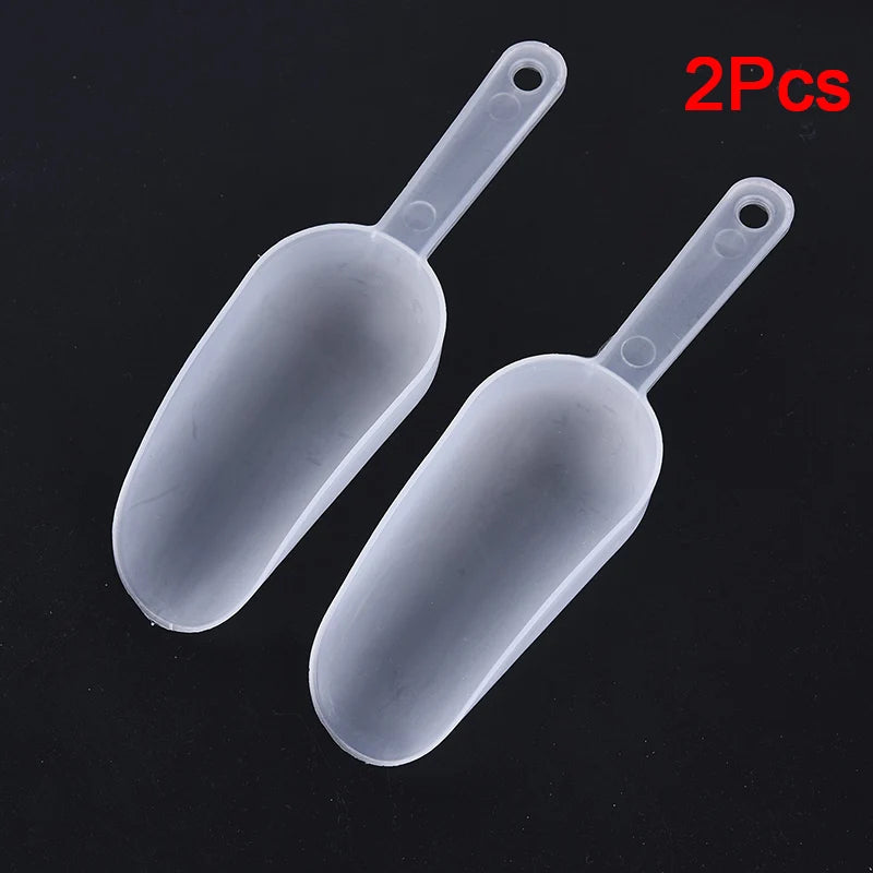 Plastic Measuring Scoops for Flour, Ice & Spices | 2/5 Pcs