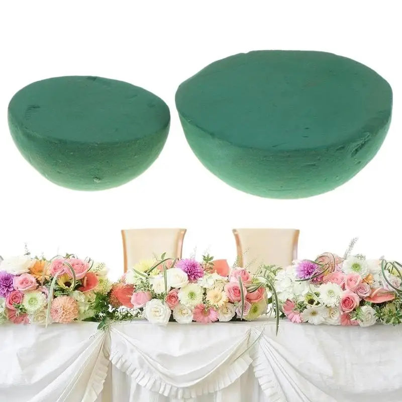 Green Floral Foam Half Ball 1/5Pcs – DIY Dry Flower Arrangements Floral Foam Block Nixie