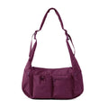 Japanese-Style Men's Waterproof Crossbody Bag | Nixie BB-1050 Crossbody Shoulder Bag Nixie Rose Purple
