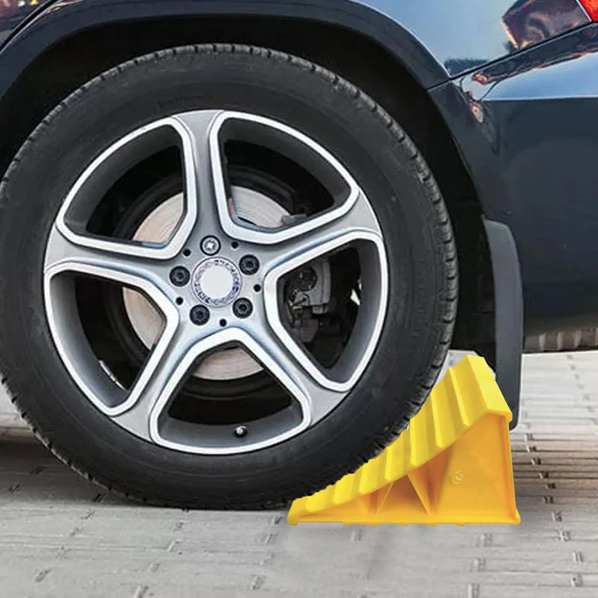 Portable Car Wheel Chock Anti-Slip Tire Stop Block & Parking Wedge Wheel Chock Nixie