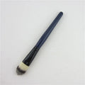 Wooden Handle Synthetic Hair Makeup Brush – Foundation & Blush Makeup Brush Nixie Blue Handle