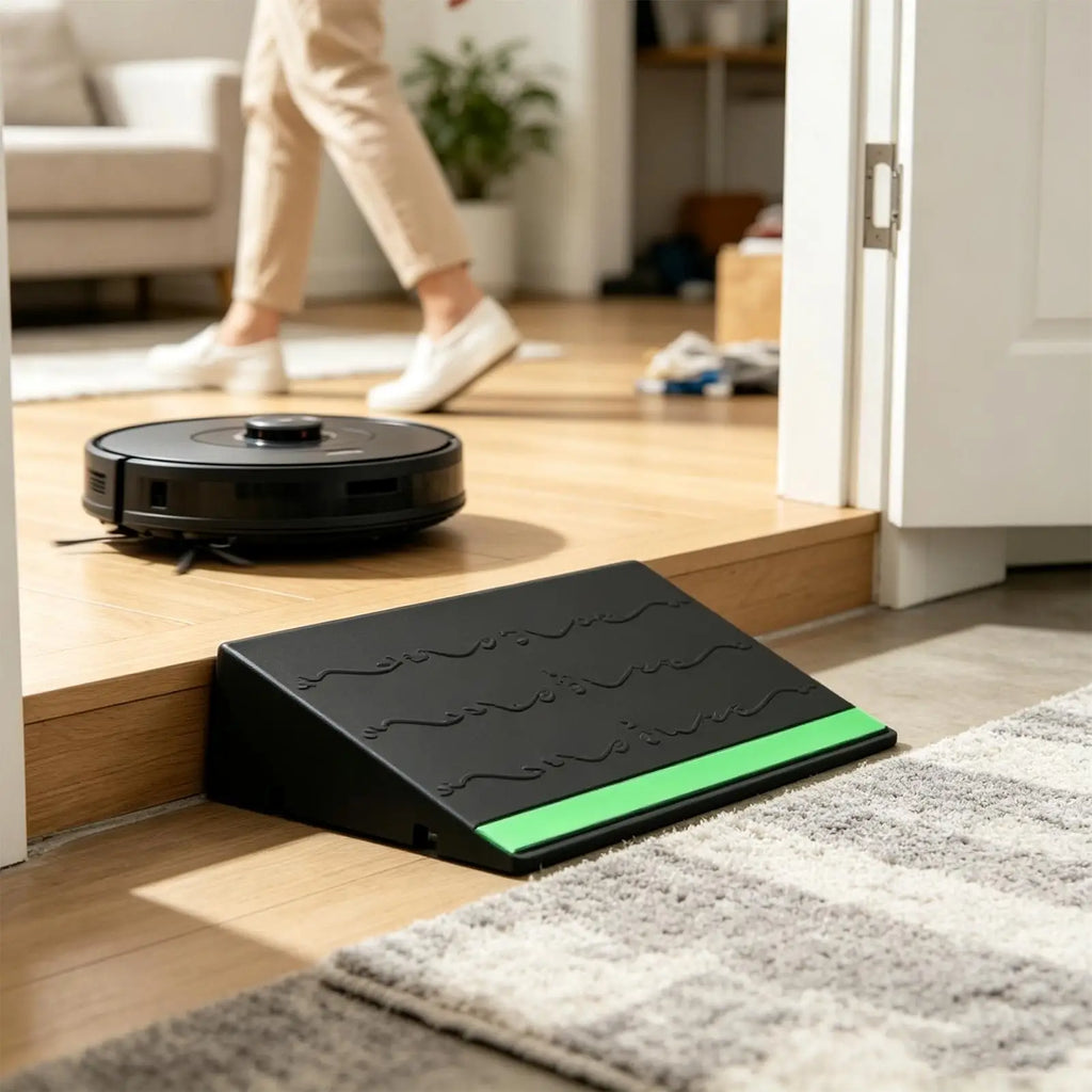 Indoor Threshold Ramp with Glow Strip & Anti-Slip Mat Threshold Ramp Nixie