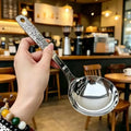 Stainless Steel Long Handle Cracked Spoon – Ice Cream & Tea Serving Spoon Nixie one size