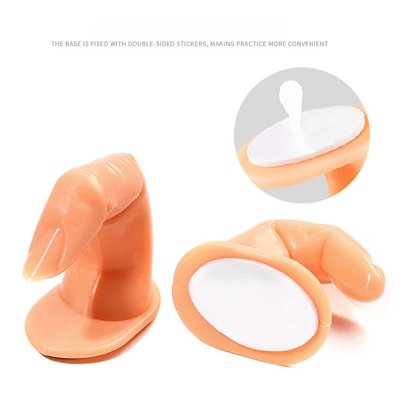 Nail Practice Finger Tool with Display Board | Nixie Nail Practice Tool Nixie