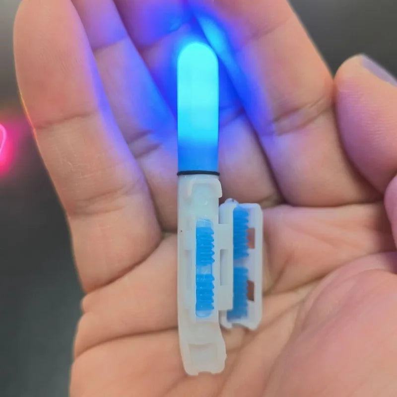 6 PCS LED Glow Stick Bite Alarm – Waterproof Night Fishing Light Fishing Rod Light Nixie