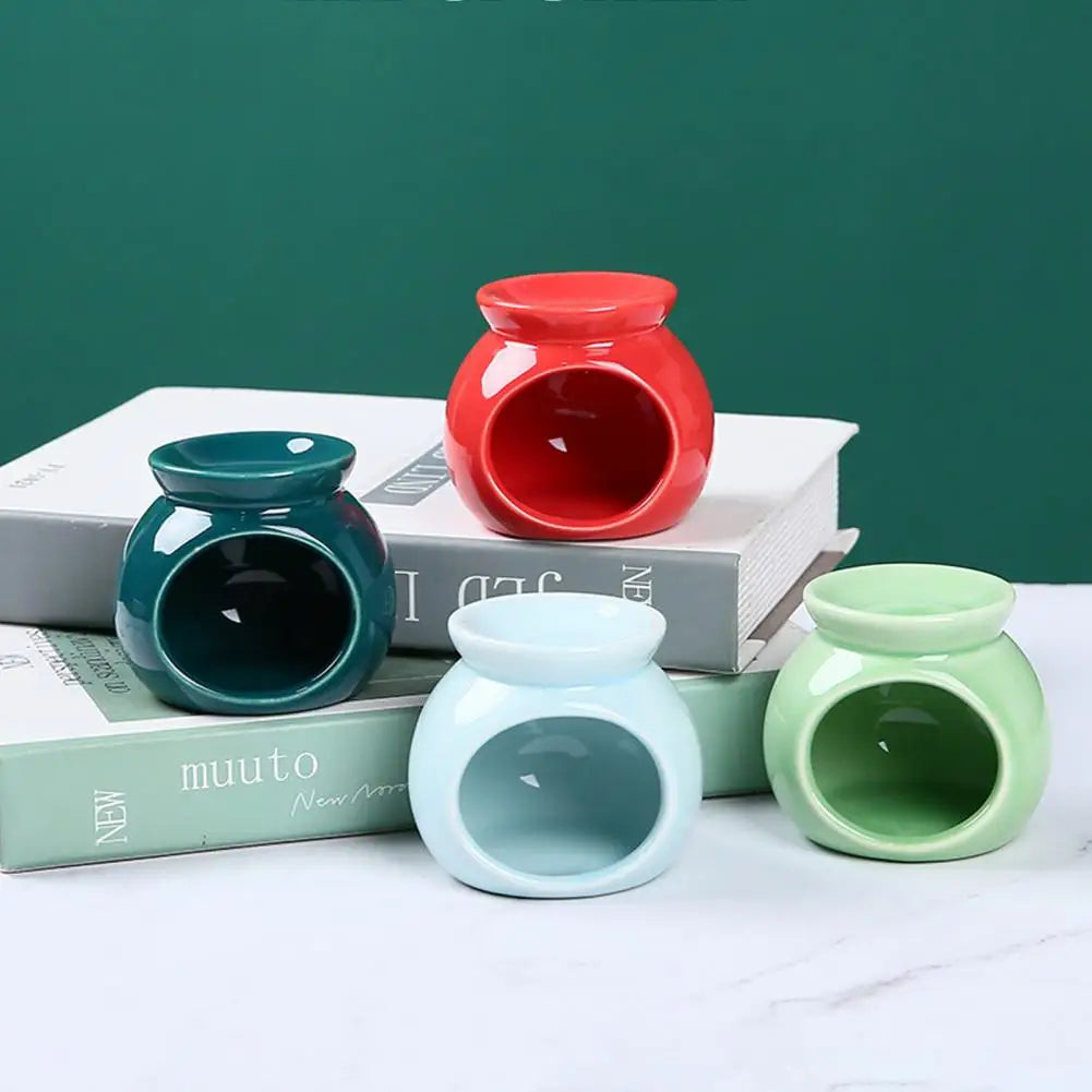 Ceramic Essential Oil Burner & Wax Melt Warmer – Tealight Oil Burner Warmer Nixie