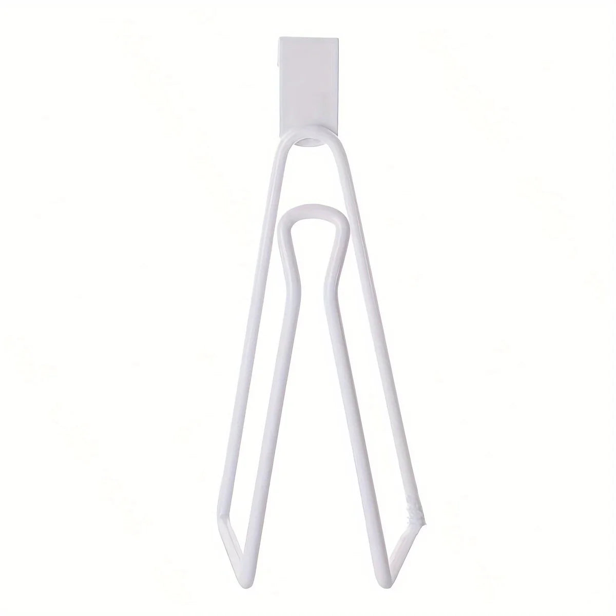 Forged Iron Wall-Mounted Toilet Paper Holder No-Drill Shelf Toilet Paper Holder Nixie WHITE