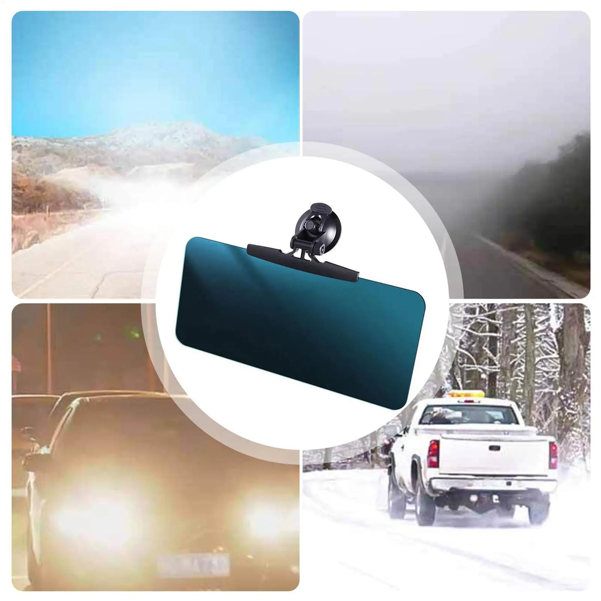 Car Sun Visor Extender – Anti-Glare UV Blocker, Universal Fit Car Sun Visor Nixie