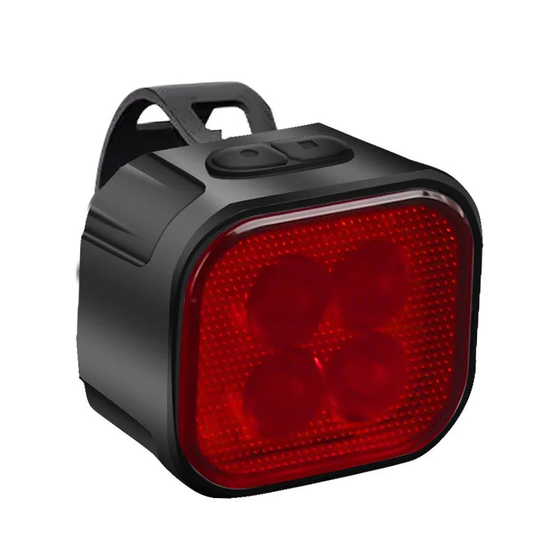 USB Rechargeable Bike Light Set – Front & Rear LED Cycling