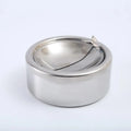Windproof Ashtray with Lid – Stainless Steel Portable Home Ashtray