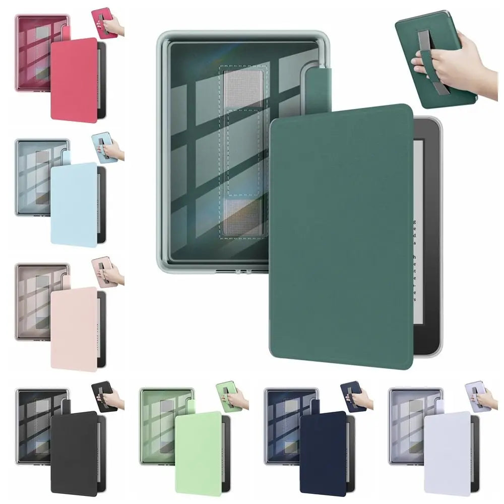 Kindle Paperwhite 12th Gen Case – Hand Strap & Acrylic Back E-Reader Protective Case Nixie