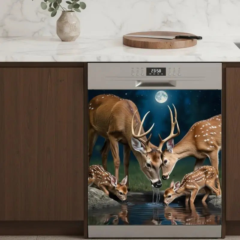 Floral Animals Removable PVC Wall Decal – Waterproof Kitchen Sticker Wall Decal Sticker Nixie