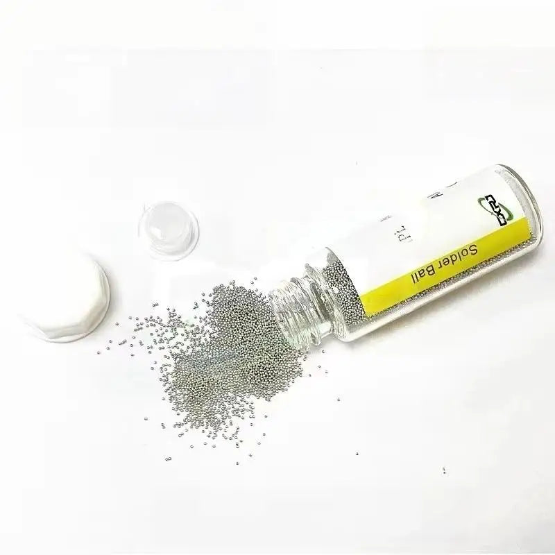 BGA Solder Balls 25K Sn63Pb37 0.2–0.76mm Reballing Kit BGA Solder Balls Nixie
