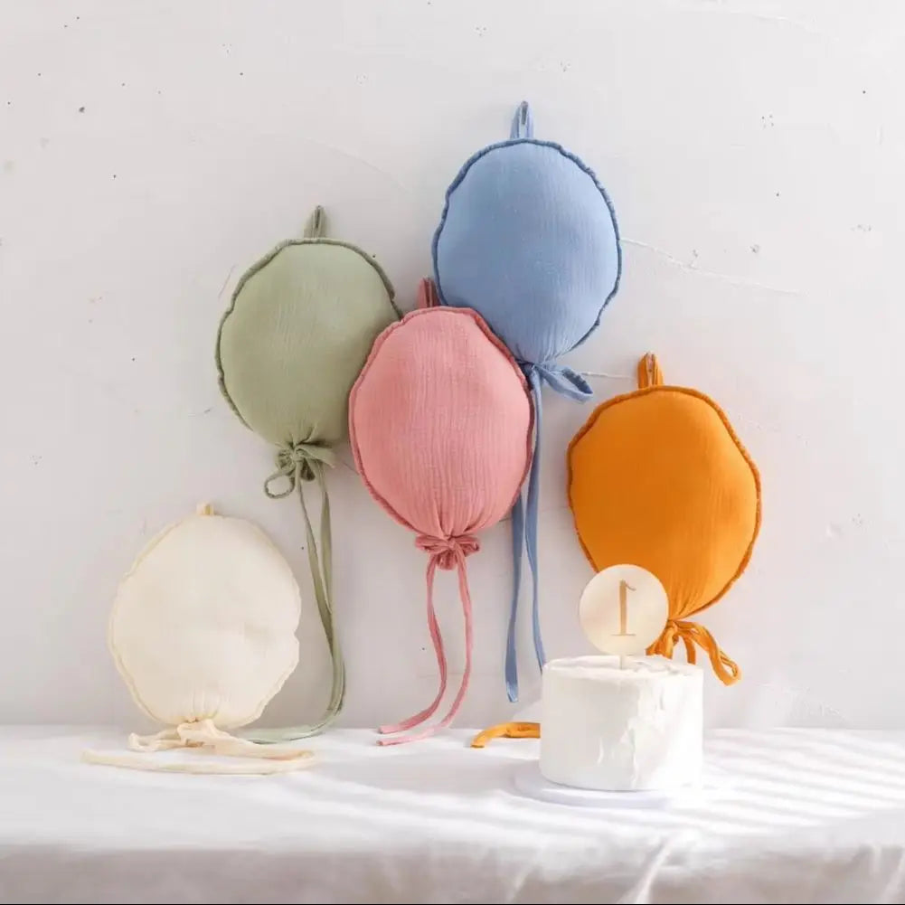 Fabric Balloon Wall Hanging – Nursery & Kids Room Decor Wall Hanging Decor Nixie
