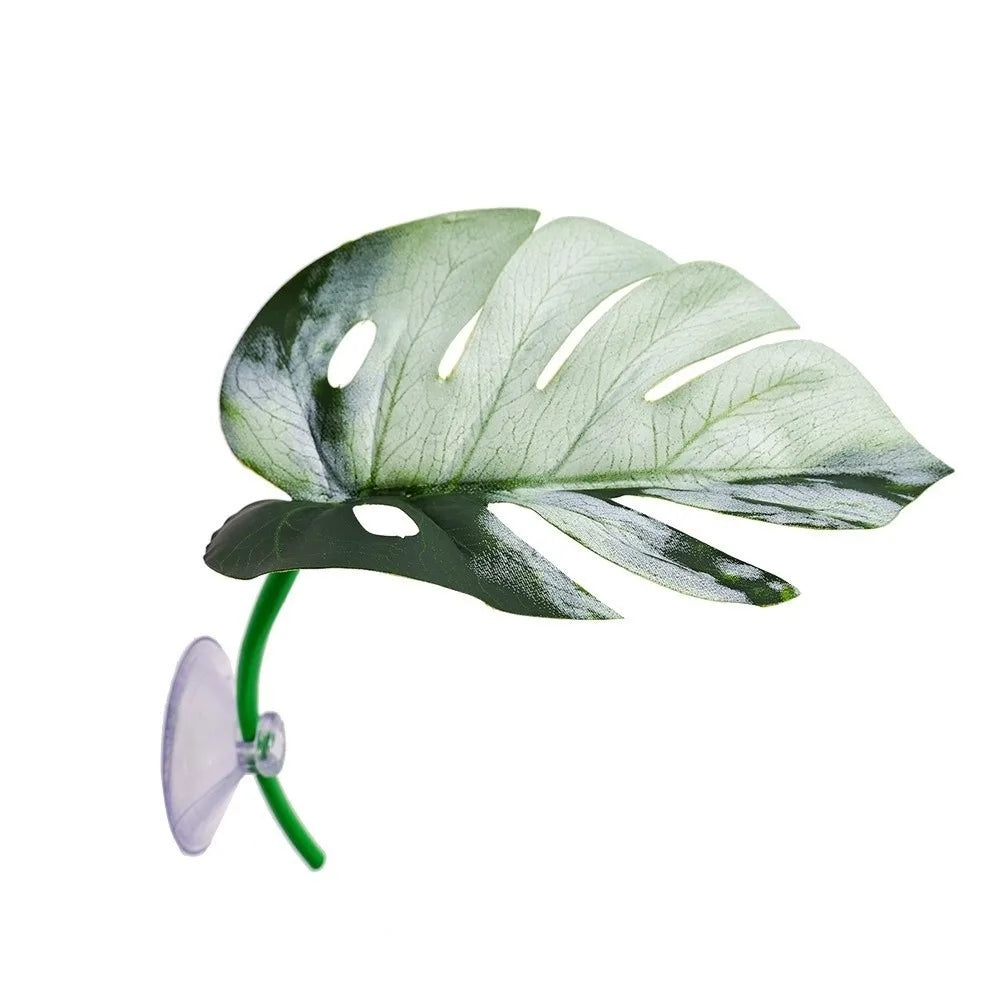 Betta Fish Leaf Hammock Aquarium Suction Cup Rest Perch 1/4 Pcs